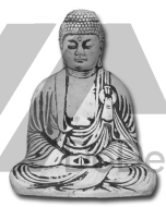 Figura betonowa Budda - dekoracja ogrodowa