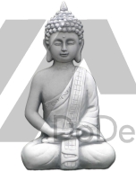 Giovane meditazione del Buddha