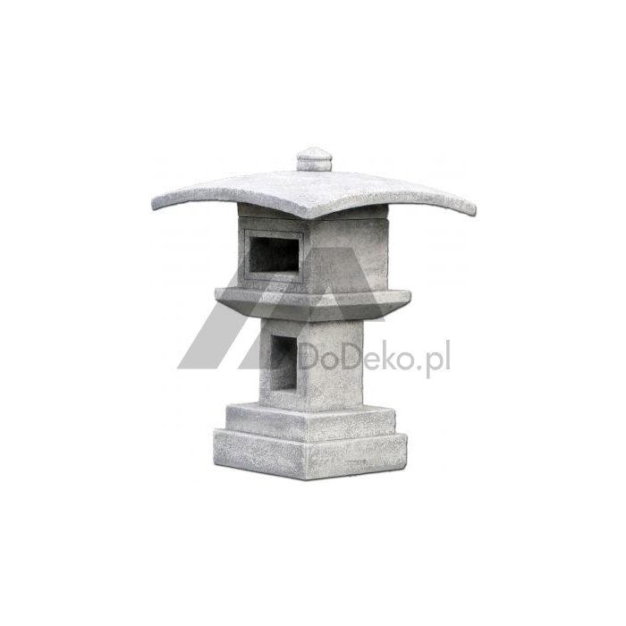 Latarnia pagoda, lampa ogrodowa z betonu