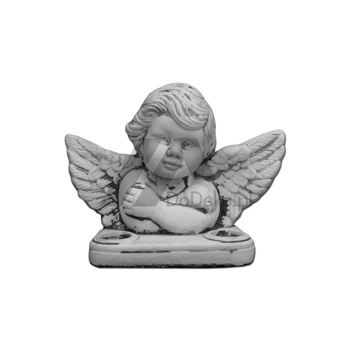Un busto di un angelo
