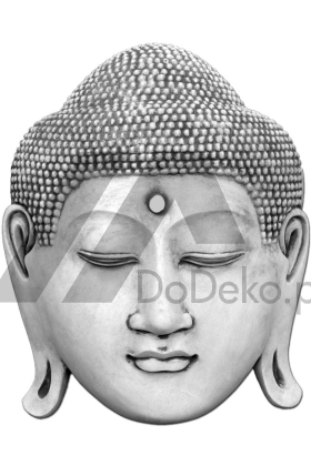 Maschera di calcestruzzo - Buddha